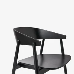 Andersen Furniture AC2 Stol Sort Mat Lakeret Bøg