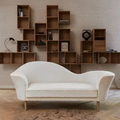 ATBO Halv Reol Modul 008 Valnød