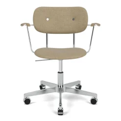 Audo Copenhagen Co Task Chair Audo Bouclé / Natural Oak