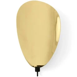 Audo Copenhagen Flambeau Lysestage Væg Messing H40