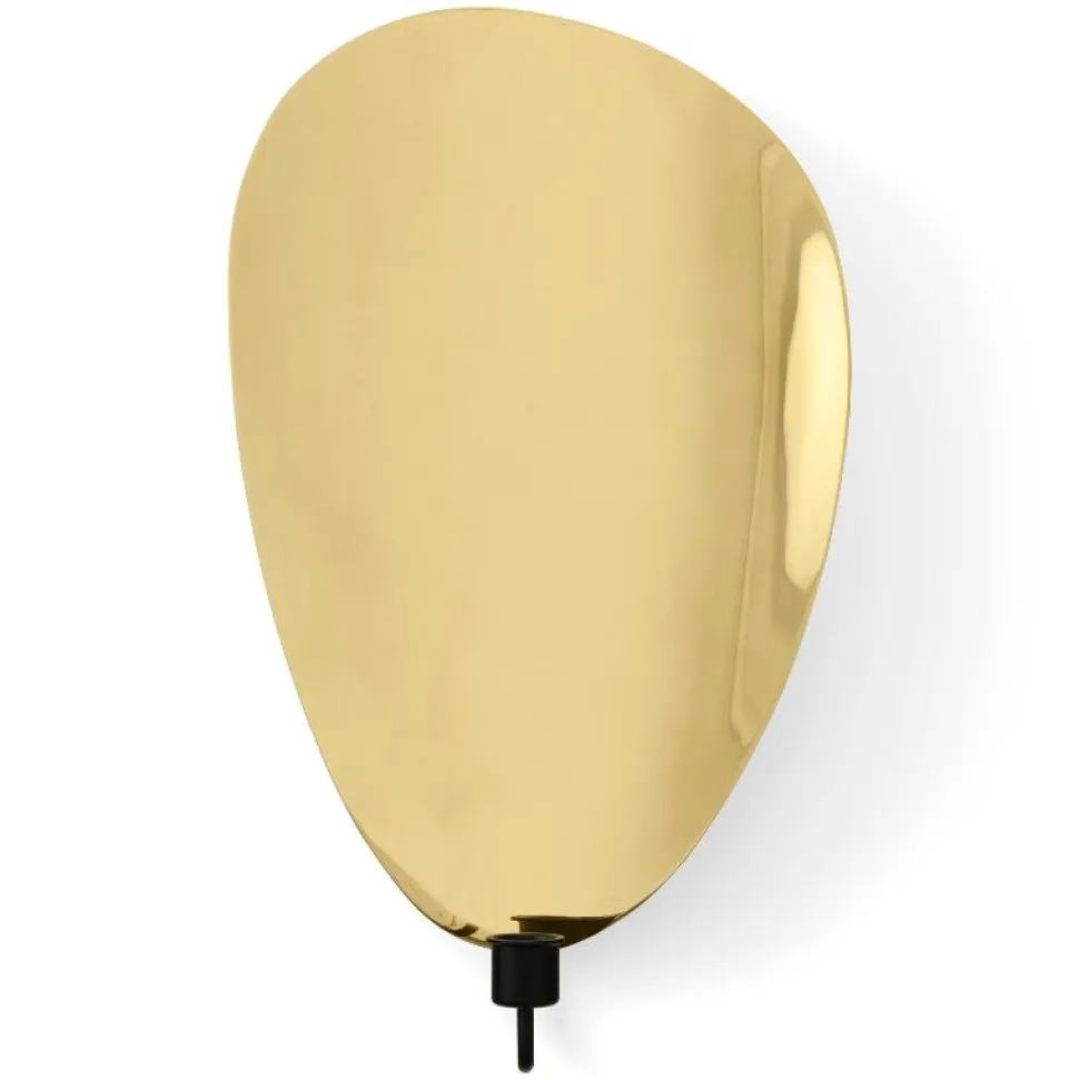 Audo Copenhagen Flambeau Lysestage Væg Messing H40