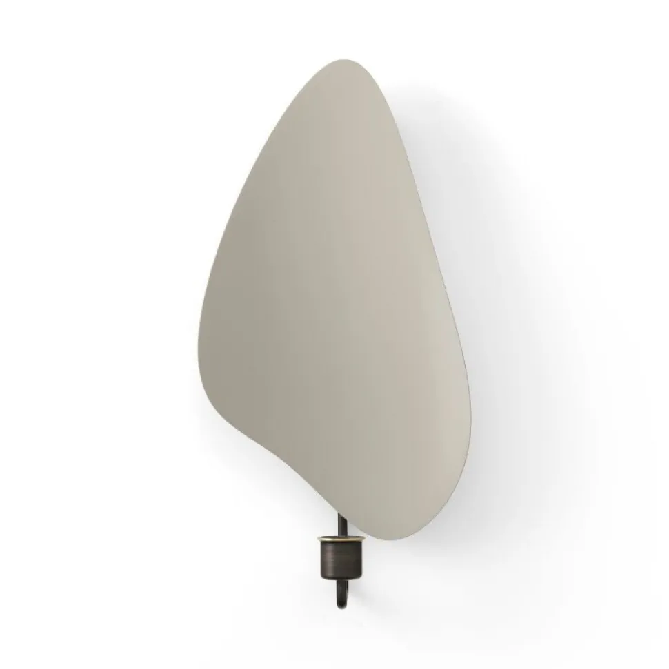 Audo Copenhagen Flambeau Lysestage Væg Grå H34