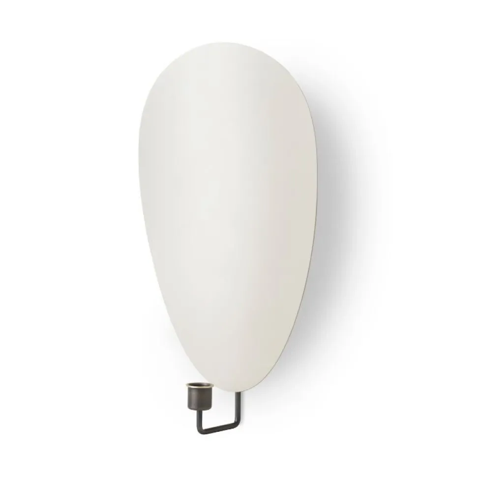 Audo Copenhagen Flambeau Lysestage Væg Grå H40