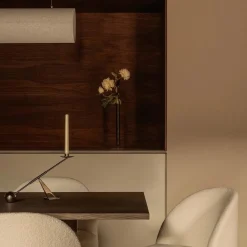 Audo Copenhagen Interconnect Candle Holder Bronzed Brass Small