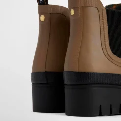 Barbour Halton Ankle Wellingtons Military Brown/Black