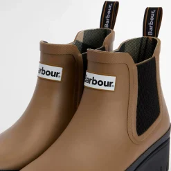 Barbour Halton Ankle Wellingtons Military Brown/Black