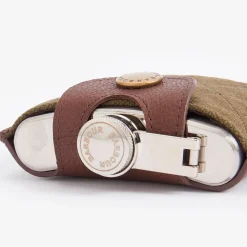 Barbour Padbury Flask Dark Brown/Olive