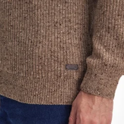 Barbour Raisthorpe Crew Neck Jumper Stone