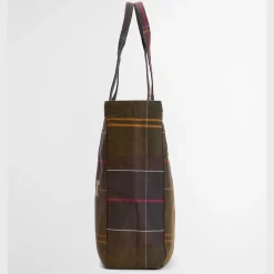 Barbour Telfield Tartan Tote Bag Classic Tartan