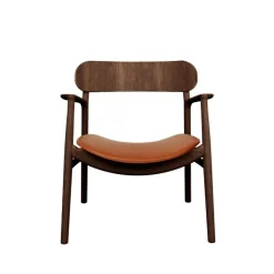 Bent Hansen Asger Loungestol Eg/Røget Cognac Zenso 2 Læder