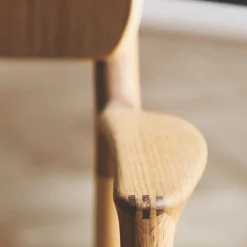 Bent Hansen Asger Spisebordsstol Eg/Olie Sort Zenso 2 Læder