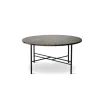 Bent Hansen Metro Sofabord Ø80 Brun Marmor