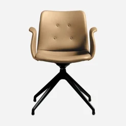 Bent Hansen Primum Armstol Sort Stel Zenso 261 Læder