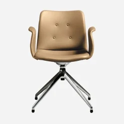 Bent Hansen Primum Armstol Poleret Stel Zenso 261 Læder