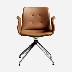 Bent Hansen Primum Armstol Poleret Stel Zenso 223 Læder