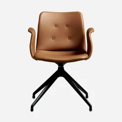 Bent Hansen Primum Armstol Sort Stel Zenso 223 Læder