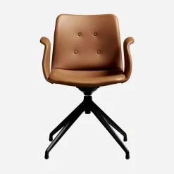 Bent Hansen Primum Armstol Sort Stel Zenso 223 Læder