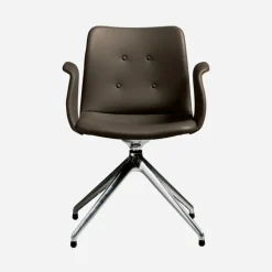 Bent Hansen Primum Armstol Poleret Stel Zenso 230 Læder