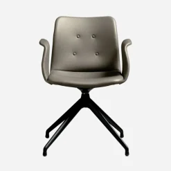 Bent Hansen Primum Armstol Sort Stel Zenso 214 Læder