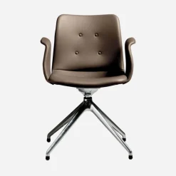 Bent Hansen Primum Armstol Poleret Stel Zenso 292 Læder