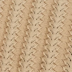 Blue De Génes Compra Open Polo Knit Khaki