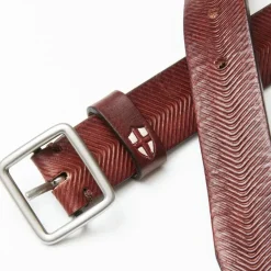 Blue De Génes Pento Belt Brown