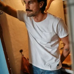 Blue De Gênes Sagi Nuovo T-Shirt White