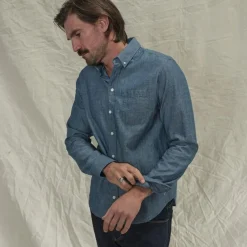 Blue De Gênes Sandro Chambray Shirt