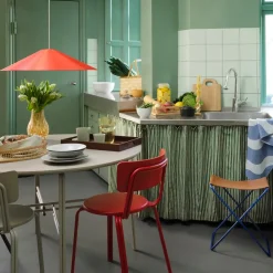 Broste Copenhagen Ada Spot Vase Golden Yellow