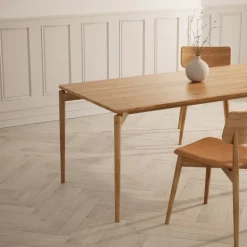 Bruunmunch Pure Spisebord 190 Olieret Eg Inkl. 2 Tillægsplader