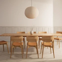 Bruunmunch Pure Spisebord 190 Olieret Eg Inkl. 2 Tillægsplader