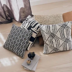 Compliments Astro Cushion Black 50x50 cm