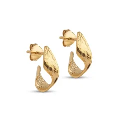 Enamel Copenhagen Earrings Daia Gold-Plated