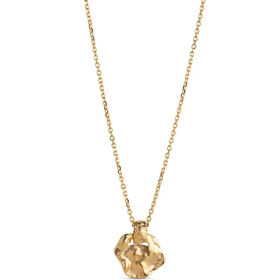 Enamel Copenhagen Necklace Windy Gold-Plated