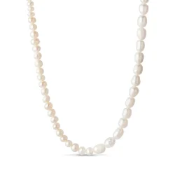 Enamel Copenhagen Necklace Pearlie Gold-Plated