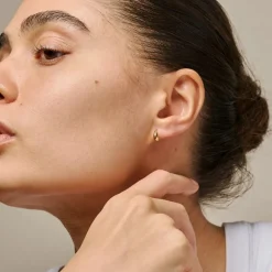 Enamel Copenhagen Studs Sana Gold-Plated