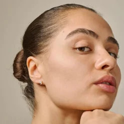 Enamel Copenhagen Studs Sana Silver