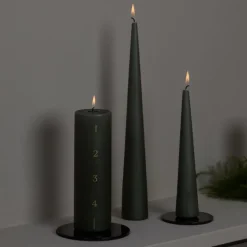 Ester & Erik Blok Adventslys Green Soil