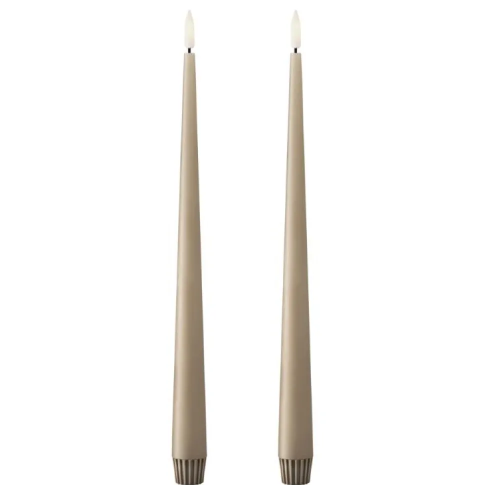 Ester & Erik LED Stagelys Nougat Note (2 stk)