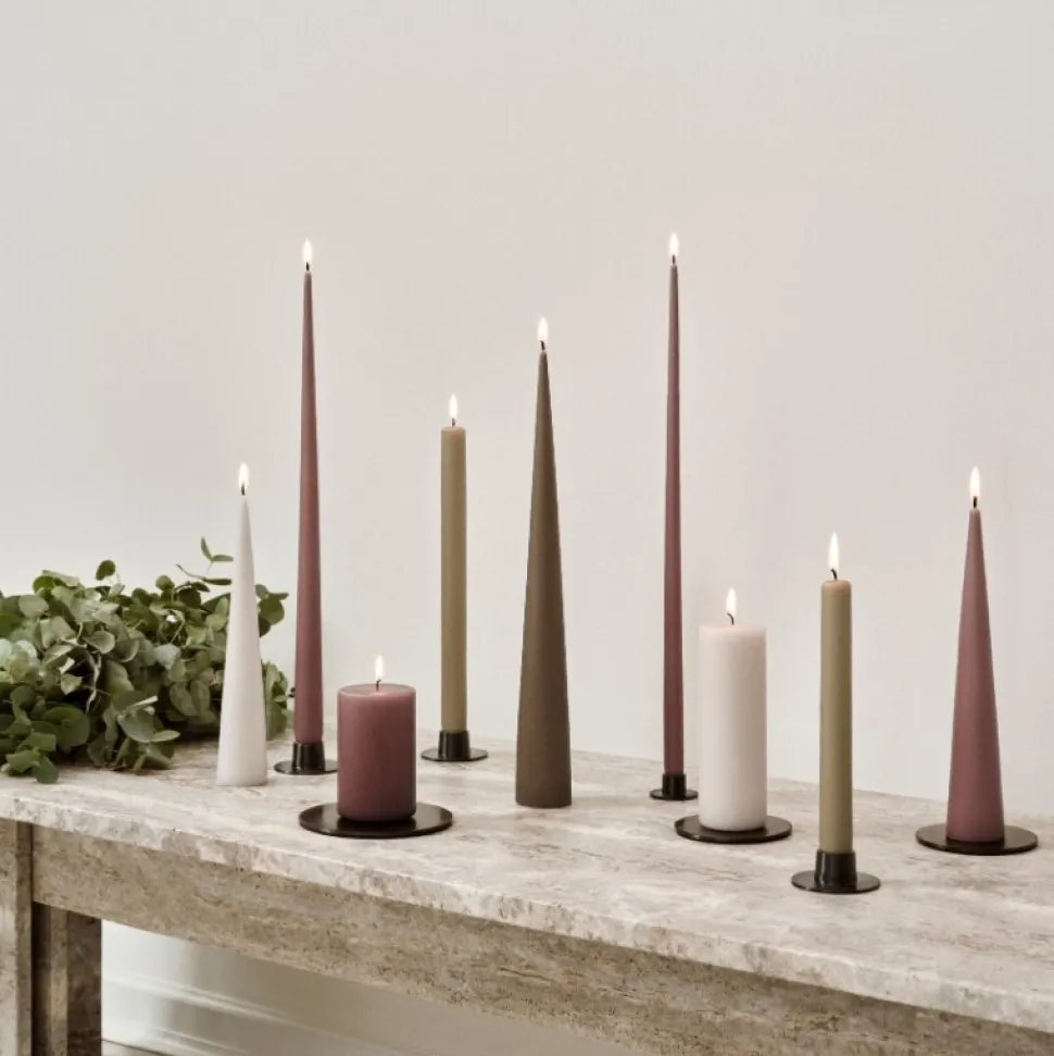 Ester & Erik Lysestage Blank Sort Mellem