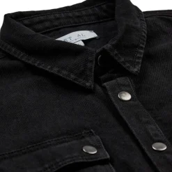 ET AL Worker Denim Shirt Black