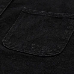 ET AL Worker Denim Shirt Black