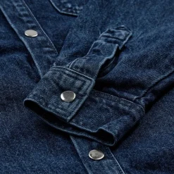 ET AL Worker Denim Shirt Navy