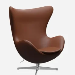 Fritz Hansen 3316 Ægget Aura Læder