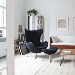 Fritz Hansen 3316 Ægget Lænestol Stof