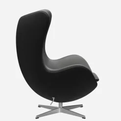 Fritz Hansen 3316 Ægget Sort Essential Læder