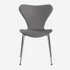 Fritz Hansen 3107 Serie 7 Fuldpolstret Embrace Læder