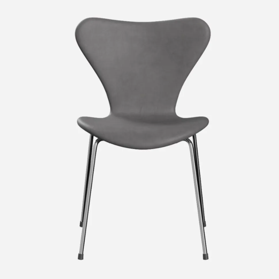 Fritz Hansen 3107 Serie 7 Fuldpolstret Embrace Læder