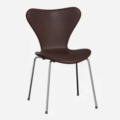 Fritz Hansen 3107 Serie 7 Fuldpolstret Embrace Læder