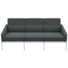 Fritz Hansen 3303 Sofa 3-Pers Stof